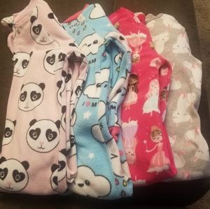 4 Pairs of Girls Pajamas